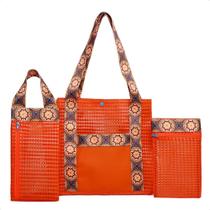 Kit Bolsa de Praia Feminina Conjunto Bolsa com Necessaire