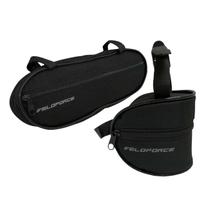 Kit Bolsa de Quadro 1,5L + Bolsa de Selim 0,45L Bike Veloforce Nylon Kit Bolsa de Quadro 1,5L + Bolsa de Selim 0,45L Bike Veloforce Nylon