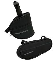 Kit Bolsa De Quadro + Bolsa de Selim Bike Ciclismo Veloforce