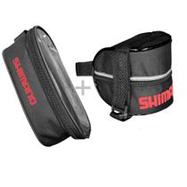 Kit Bolsa De Selim +Bolsa de celular para Bicicleta Cores