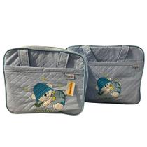 Kit bolsa doce começo c/ 2 unidades - promocional azul