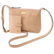 Kit Bolsa e Carteira de Couro Mariart 2190 + 237 Kit Bolsa e Carteira de Couro Mariart 2190 + 237
