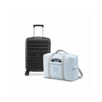 Kit Bolsa Em Cores Sortidas Brinde + Mala Preta Padrão Bordo ABS Com Rodas Removíveis Kit Bolsa Em Cores Sortidas Brinde + Mala Preta Padrão Bordo ABS Com Rodas Removíveis