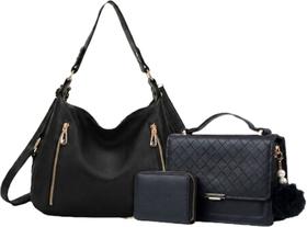 Kit Bolsa Feminina 3 peças Premium Transversal Elegante