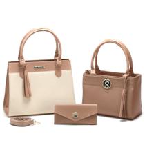 Kit Bolsa Feminina Grande + Bolsa Média + Carteira !!! Kit Bolsa Feminina Grande + Bolsa Média + Carteira !!!