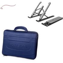 Kit Bolsa Feminina Masculina Notebook + Suporte Not Envio24h