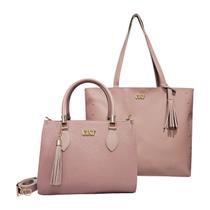 Kit Bolsa Feminina Sacola De Ombro Transversal De Mão