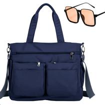 Kit Bolsa Feminina Trabalho Faculdade + Óculos De Sol Retro Proteção UV Kit Bolsa Feminina Trabalho Faculdade + Óculos De Sol Retro Proteção UV