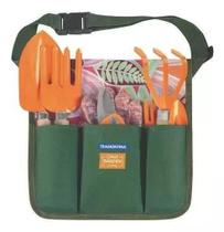 Kit Bolsa Ferramentas Jardim Jardinagem Tramontina 78119801