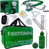 Kit Bolsa Fisioterapia Acadêmico Goniômetro Martelo Buck Fita Antropométrica Pa Med