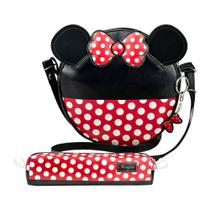 Kit Bolsa Infantil Feminina Laço com Estojo Magicc Bolsas KI-224