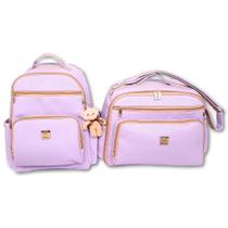 Kit Bolsa Mala Maternidade Bebe Enxoval Grande + Mochila + Kit Bolsa Mala Maternidade Bebe Enxoval Grande + Mochila +