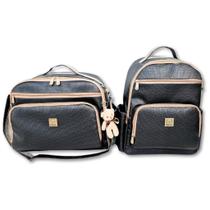 Kit Bolsa Mala Maternidade Bebe Enxoval Grande + Mochila +