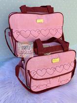 Kit Bolsa Mala Maternidade Menina Bebê Menino na