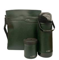 Kit Bolsa Mateira Para Chimarrão Masculina Com 3 pçs 1lt Matetri - Urban