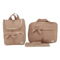 Kit Bolsa Maternidade 3 Peças Veneza Menina e Menino Kit Bolsa Maternidade 3 Peças Veneza Menina e Menino