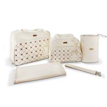 Kit Bolsa Maternidade 5 Peças para Viagem e Passeio - Ludy Baby Kit Bolsa Maternidade 5 Peças para Viagem e Passeio - Ludy Baby