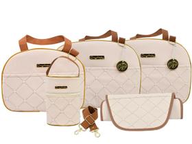 Kit Bolsa Maternidade 6 peças menino menina mamae bebe Kit Bolsa Maternidade 6 peças menino menina mamae bebe