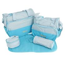 Kit Bolsa Maternidade Azul IWKBMAZ Importway