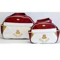 Kit Bolsa Maternidade Basic OVAL Vermelho Fofokits