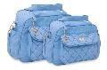 Kit Bolsa Maternidade Bebê Unissex Mala Atacado Azul Marinho