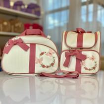 Kit Bolsa Maternidade Luxo com 2 peças Safári Kit Bolsa Maternidade Luxo com 2 peças Safári