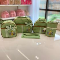 Kit Bolsa Maternidade Safári(1) Conjunto Completo para Bebê