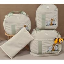 kit bolsa maternidade safari com mochila e trocador kit bolsa maternidade safari com mochila e trocador