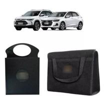 Kit Bolsa Organizadora Carpete + Porta Lixo Lixeira PVC - Onix, Prisma, Spin Kit Bolsa Organizadora Carpete + Porta Lixo Lixeira PVC - Onix, Prisma, Spin