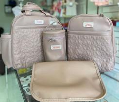 Kit bolsa para bebê 4 pecas Kit bolsa para bebê 4 pecas
