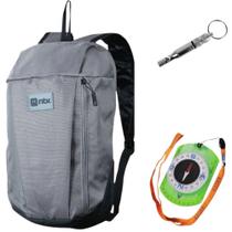 Kit Bolsa para Caminhada Ntk Ioio + Apito de Emergencia Sobrevivencia + Bussola Trilha Pesca