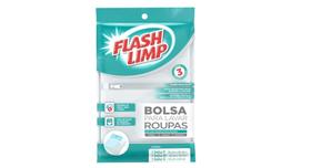 Kit Bolsa Para Lavar Roupas Delicadas Com 3 P M G Flash Limp