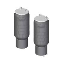 Kit Bolsa Pneumática Susp Eixo Carreta Randon c Base - 2 Un Kit Bolsa Pneumática Susp Eixo Carreta Randon c Base - 2 Un