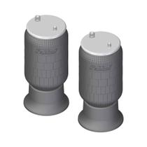 Kit Bolsa Pneumática Suspensão Eixo Carreta Facchini 2 Un