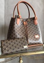 Kit Bolsa Saco Grande e Carteira Feminina