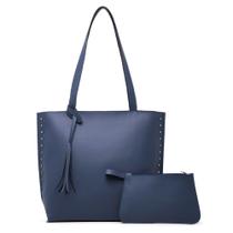 Kit Bolsa Sacola Grande Feminina Alça de Ombro e Lado Com Necessaire