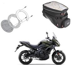 Kit Bolsa Tanque Givi Xs320+Bocal Bf26 P Kawasaki Versys 650