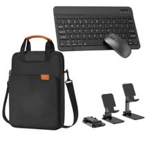 Kit Bolsa + Teclado + Suporte Para Xiaomi Redmi Pad 2 Preto Kit Bolsa + Teclado + Suporte Para Xiaomi Redmi Pad 2 Preto