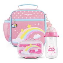 Kit Bolsa Térmica Lancheira Necessaire Marmita Lanches Garrafa Squeeze Infantil Escola Passeio Creche BPA Free Kit Bolsa Térmica Lancheira Necessaire Marmita Lanches Garrafa Squeeze Infantil Escola Passeio Creche BPA Free