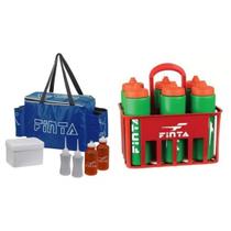Kit Bolsa Térmica Massagem e Kit Cesta Completo Futebol Esportes