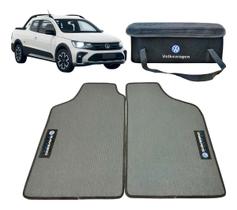 Kit bolsa volks + tapete borracha saveiro robust g6 g7 g8