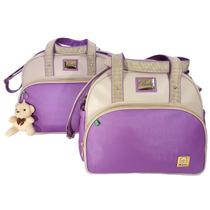 Kit Bolsas Bebe Maternidade New Elegance Enxoval Trocador