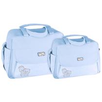 Kit Bolsas Bebê Mave Baby Style Azul Claro