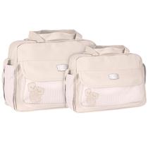 Kit Bolsas Bebê Mave Baby Style Bege - Griff Baby Kit Bolsas Bebê Mave Baby Style Bege - Griff Baby