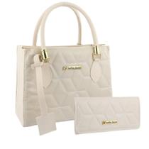 Kit Bolsas Feminina 2 Peças Lorena Paris Media Transversal e Carteira Lançamento Selfie Store