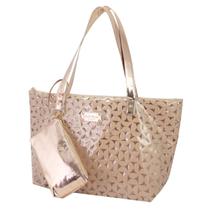 Kit Bolsas Feminina c/ 2pçs PVC Transparente Glitz Kit Bolsas Feminina c/ 2pçs PVC Transparente Glitz