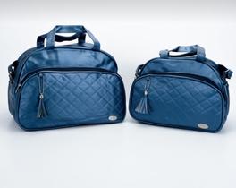 KIT Bolsas maternidade Azul 02 peças