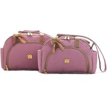 Kit Bolsas Maternidade Bebe Enxoval - G, M E Trocador