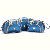 Kit Bolsas Maternidade Bebe Menina Menino Enxoval Prática Miellu e Trocador Kit Bolsas Maternidade Bebe Menina Menino Enxoval Prática Miellu e Trocador