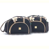 Kit Bolsas Maternidade Bebe Menina Menino - M, P E Trocadorr